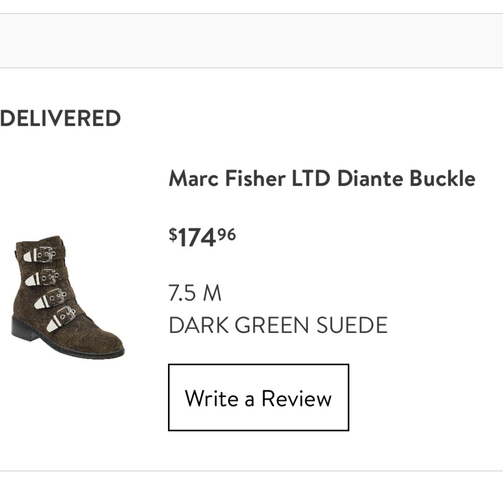 Marc Fisher LTD Diante Buckle Boots
